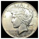 1934-D Peace Silver Dollar CLOSELY  UNCIRCULATED