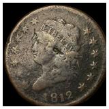 1812 Classic Head Large Cent LIGHTLY CIRCULATED