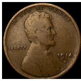 1914-D Lincoln Wheat Cent CLOSELY UNCIRCULATED