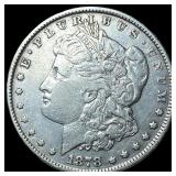 1878 Silver Morgan Dollar NEARLY UNCIRCULATED