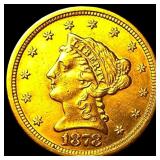 1878-S Gold $2.50 Liberty Head Quarter Eagle CLOSE