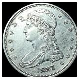 1837 Capped Bust Half Dollar CHOICE AU