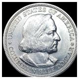 1892 Columbian Expo Half Dollar CLOSELY UNCIRCULAT