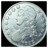1832 Capped Bust Half Dollar CLOSELY  UNCIRCULATE