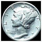 1925-S Silver Mercury Dime CLOSELY  UNCIRCULATED