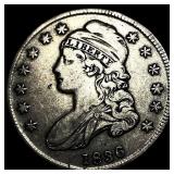 1836 Silver Capped Bust Half Dollar ABOUT  UNCIRC