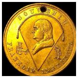 1885 Franklin Institute Souvenir Medal HIGH GRADE