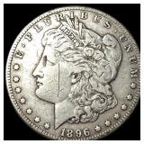 1896-S Silver Morgan Dollar NEARLY UNCIRCULATED