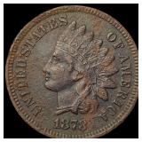 1878 Indian Head Cent CLOSELY UNCIRCULATED