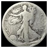 1916-D Silver Walking Liberty Half Dollar  NICELY