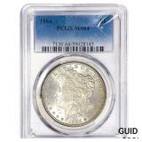 1884 Morgan Silver Dollar PCGS MS64