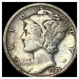 1925-D Silver Mercury Dime NEARLY  UNCIRCULATED