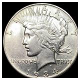1934-S Peace Silver Dollar UNCIRCULATED