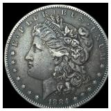 1884-S Silver Morgan Dollar CLOSELY UNCIRCULATED