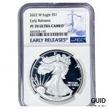 2022-W Silver Eagle NGC PF70 Ultra Cameo