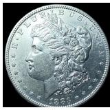 1883-S Silver Morgan Dollar CHOICE AU