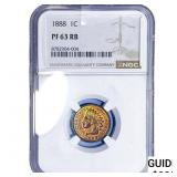 1888 Indian Head Cent NGC PF63 RB