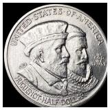 1924 Silver Huguenot-Walloon Half Dollar  UNCIRCU