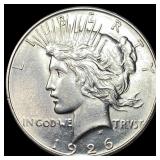 1926-D Silver Peace Dollar UNCIRCULATED