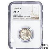 1938-S Jefferson Nickel NGC MS67