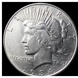 1934-D Peace Silver Dollar CLOSELY  UNCIRCULATED