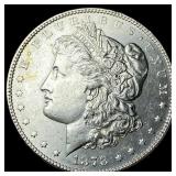 1878 Silver Morgan Dollar CLOSELY  UNCIRCULATED
