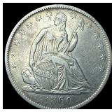 1860-O Silver Half Dollar UNCIRCULATED