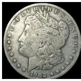1902-S Silver Morgan Dollar LIGHTLY CIRCULATED