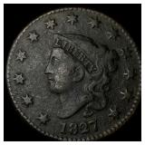 1827 Large Cent LIGHTLY CIRCULATED
