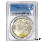 1884-O Morgan Silver Dollar PCGS MS64