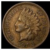 1905 Indian Head Cent CHOICE AU