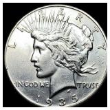 1935-S Silver Peace Dollar UNCIRCULATED