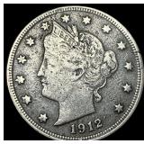 1912-D Liberty Head Nickel LIGHTLY CIRCULATED