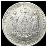1920 Silver Maine Half Dollar NEARLY  UNCIRCULATE
