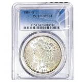 1884-O Morgan Silver Dollar PCGS MS64