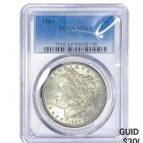 1884 Morgan Silver Dollar PCGS MS64