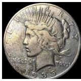 1935 Peace Silver Dollar NEARLY UNCIRCULATED