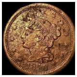 1846 Braided Hair Large Cent LIGHTLY CIRCULATED