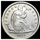 1838 Seated Liberty Dime CLOSELY UNCIRCULATED