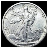 1917 Walking Liberty Half Dollar CHOICE AU