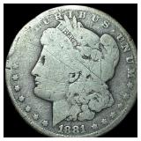 1881-CC Silver Morgan Dollar NICELY CIRCULATED