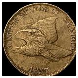 1857 Flying Eagle Cent CLOSELY UNCIRCULATED