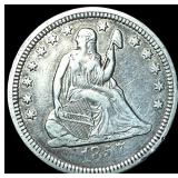 1857 Seated Liberty Quarter CLOSELY UNCIRCULATED