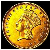 1873 Gold $1 Indian Head UNCIRCULATED