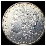 1887-S Morgan Silver Dollar UNCIRCULATED