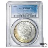1880 Morgan Silver Dollar PCGS MS63