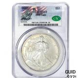 1997 Silver Eagle CAC MS69