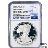 2022-W Silver Eagle NGC PF70 Ultra Cameo