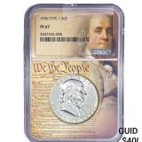1956 Franklin Half Dollar NGC PF67 Type 1