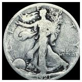 1921-S Silver Walking Liberty Half Dollar  LIGHTL